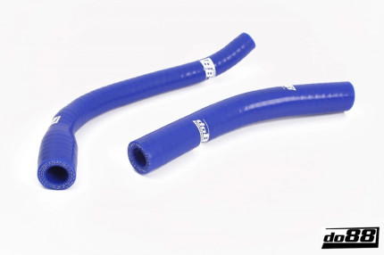 Throttle body preheating hoses for SAAB 900 Turbo 1986-1993 (BLUE) Throttle