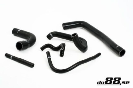 Kit Mangueras silicona de enfriamiento saab 9000 Turbo 1994-1998 (negras) Refrigeración agua motor