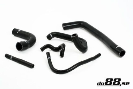 Coolant hoses kit in silicone Saab 9000 Turbo 1994-1998 (Black) New PRODUCTS