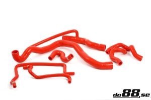 Kit durites silicone pour refroidissement Saab 9.3 2.0T 2003-2011 (ROUGE) Moteur