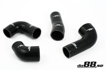 Black silicone hose kit intercooler - Saab 9000 Turbo 1988-1990 intercooler