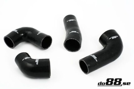 Black silicone hose kit intercooler - Saab 9000 Turbo 1988-1990 Turbochargers and related