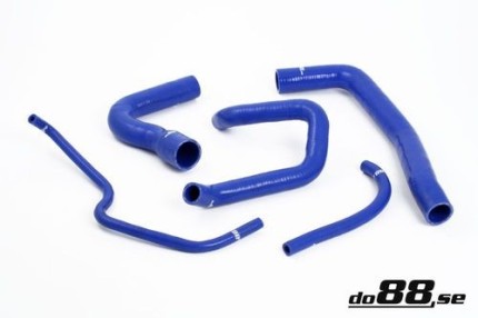 kit durites silicone de refroidissement Saab 9000 Turbo 1985-1989 (BLEU) Moteur