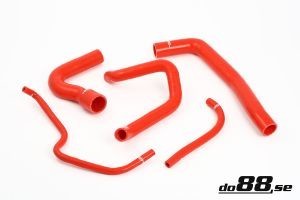 Kit Mangueras silicona de enfriamiento saab 9000 Turbo 1985-1989 (rojo) Motor