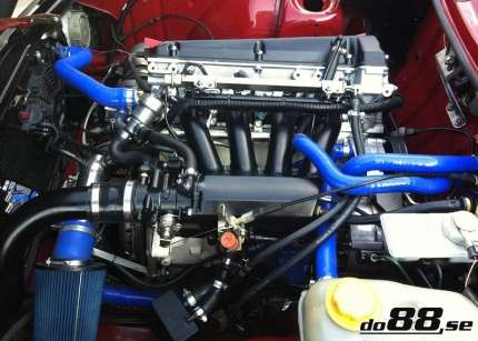 Radiator and Heater silicone Hoses kit for saab 900 classic Turbo 16 turbo valves (RED) Water coolant system