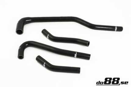 kit durites de chauffage en silicone pour Saab 9000 Turbo 1992-1998 (NOIR) Moteur