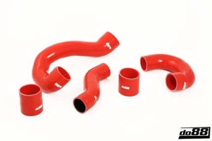 Kit durites silicone Turbo/Intercooler Saab 9.3 2.8T V6 2006-2012 (Rouges) Turbos et Pieces relatives