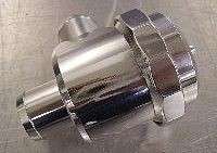 Dump valve recirculating (polished), saab 9.3, 9.5, 900, 900 NG, 9000 Engine