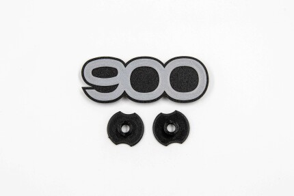 Floor mat emblem saab 