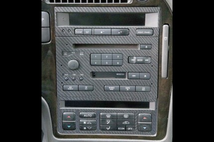 Kit de efecto carbono para el salpicadero del Saab 9.5 1998-2005 Accesorios interior
