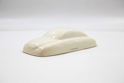 SAAB DEALER COLOR SHOWROOM DISPLAY MODEL FROG OAK- Saab Polaire White New PRODUCTS