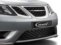 HIRSCH Front lower bumper grille in black saab 9.3 2008-2012 Exterior Accessories