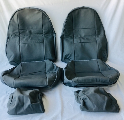 Cubre asientos cuero gris saab 900 NG convertible 1994-1998 Otros recambios interior