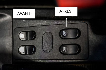 kit de reparación botones para saab 900 Tablero de instrumentos, salpicadero