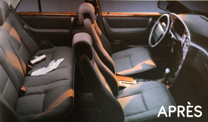 Tejido de asiento Zegna para Saab 900/9000 Accesorios saab