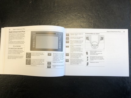 Manuel d'infotainment du propriétaire saab 9.3 2007 Accessoires saab