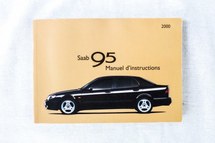 Saab 9.5 Owner's Manual 2000 Special Operation -15% from April 25 to 30th