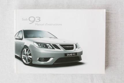 Manuel d'infotainment du propriétaire saab 9.3 2007 Cadeaux: livres, SAAB minatures...