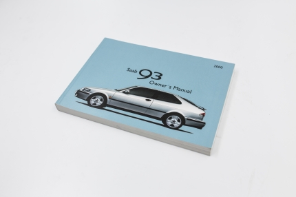 Manual de uso / Guía del propietario saab 9.3 2000 Regalos: libros, miniaturas SAAB...