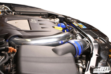 Tubo de admisión con mangueras azules para SAAB 9-3 2.8T V6 2006-2011 (AZUL) Motor