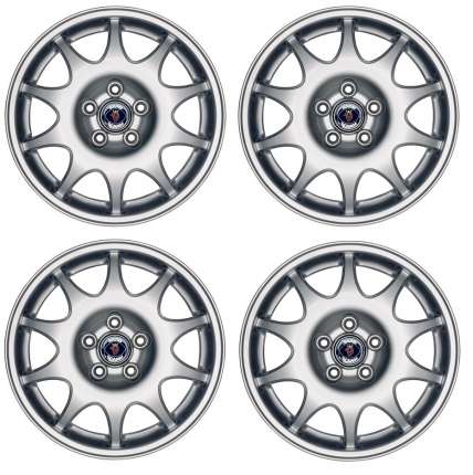 Complete set of 4 genuine saab wheels in 15