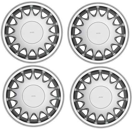 Jeu complet 4 jantes SAAB 15 pouces pour SAAB 900 NG, 9.3, 9.5 Jantes aluminium