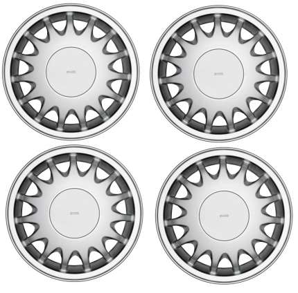 Juego completo 4 aros SAAB 15 pulgadas para SAAB 900 NG, 9.3, 9.5 Llantas de aleación SAAB