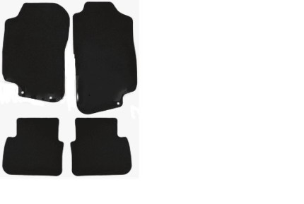 Juego de alfombrillas de velour negro para saab 9.5 1998-2010 Accesorios saab