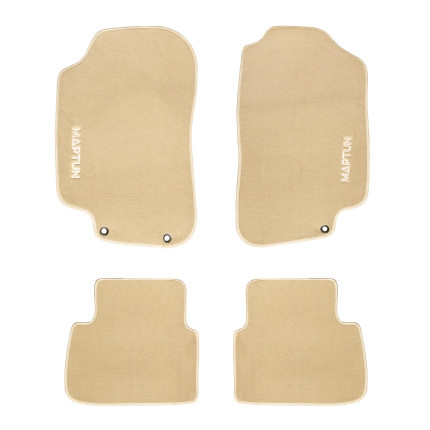 Juego de alfombras textil beige MapTun para saab 9.3 1998-2003 (excepto convertible) Accesorios saab