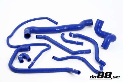 Kit mangueras de enfriamiento azules Saab 900 y 9.3 Motor