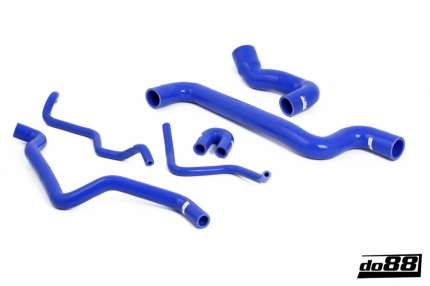 coolant silicone hoses kit for Saab 9.5 1998-2001 (blue) Engine