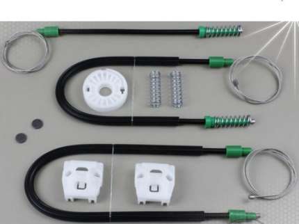 Kit réparation mécanisme de leve vitre (avant droit) saab 9.3 2003-2011 (AVANT DROIT) Vitre electrique