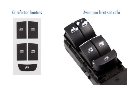 Repair kit for saab 9.3 NG left door window regulator buttons New PRODUCTS