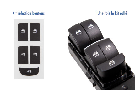 Repair kit for saab 9.3 NG left door window regulator buttons New PRODUCTS