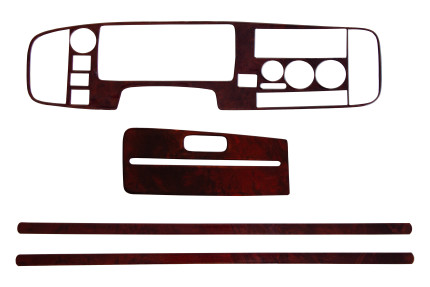 Real walnut/wood interior kit for saab 900 classic (versions with chrome trims) Interior Accessories