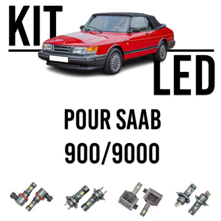 Kit ampoules LED pour Saab 900 Classique et saab 9000 Nouveautés