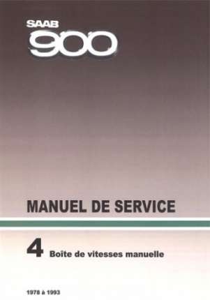Manuel réparation transmission saab 900 de 1978-1994 Cadeaux: livres, SAAB minatures...