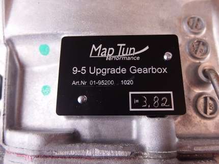 Maptun upgraded manual gearbox for saab 9.5 SAAB gearboxes