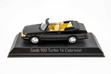 1992 SAAB 900 Turbo 16 Convertible 1:43 scale saab gifts: books, saab models and merchandise