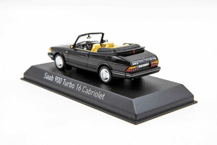 1992 SAAB 900 Turbo 16 Convertible 1:43 scale saab gifts: books, saab models and merchandise