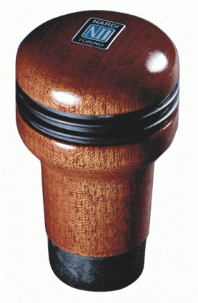 Mahogany wood gear knob for saab 900 classic by NARDI Interior Accessories
