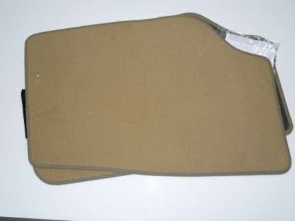 Complete set of textile interior mats  (beige) saab 900 convertible SAAB Accessories