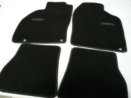 Complete set of textile interior mats saab 9.3 (Black) SAAB Accessories