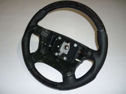 Volante sport Aero Carbono y cuero, saab 9.3 et 9.5 Accesorios saab