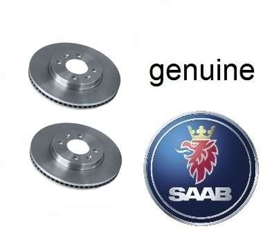 Pair of front Brake disc for saab 9.3 Viggen and Saab 9.5 AERO Brake discs