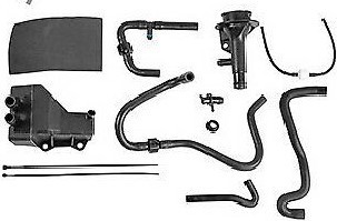 Crank case ventilation hose complete kit system saab 9.5 & 9.3 Lubricating System