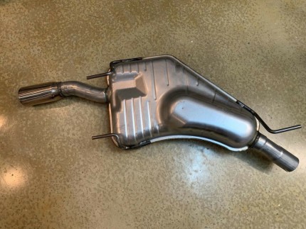 Rear Exhaust silencer for saab 9.5 2.0 and 2.3 turbo Exhaust Silencers and front exhaust pipes