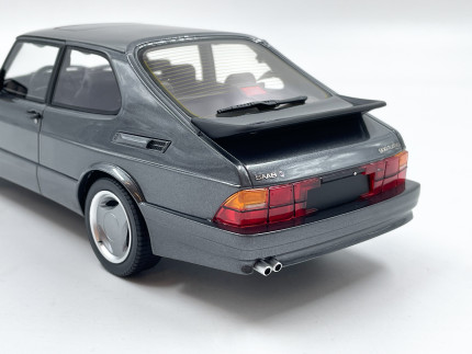 Saab 900 Turbo T16 Airflow model 1:18 in grey New PRODUCTS