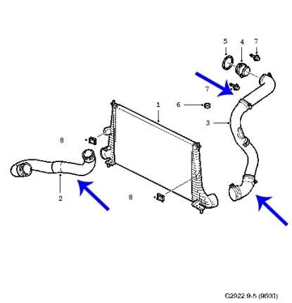 Kit de mangueras de sobrealimentación para Saab 9.5 1.9 TID 150 Novedades