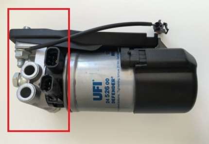 Soporte de filtro carburante Diesel saab 9.3 1.9 TID 2006- Novedades